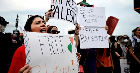 Ed Sheeran says situation in Gaza is ‘catastrophic and unjustifiable’ as he opens concert