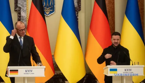 Zelensky after meeting with Merz: Ukraine received EUR 1.3B support package from Germany