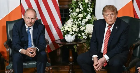Trump says he would ‘love’ to see a united Ireland
