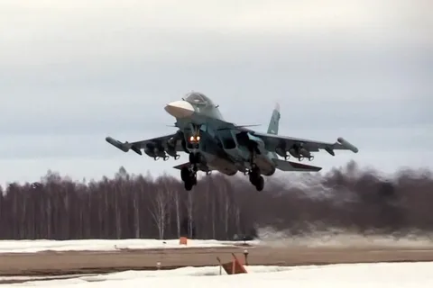 SBU Drones Strike Su-35 and Su-34 Jets at Russian Airfield