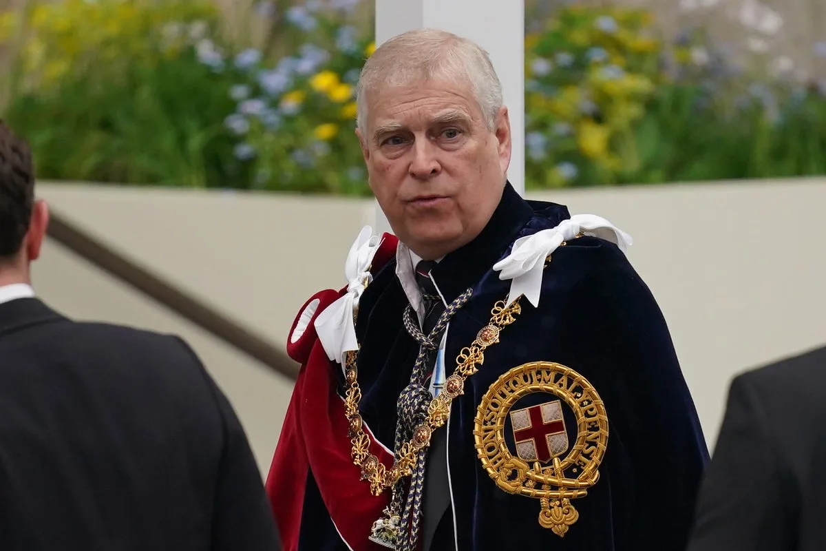 King Charles private funds will not finance Andrew Mountbatten-Windsor legal claim against police