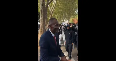 Blocus des lycées : Bally Bagayoko dément avoir allumé un feu de poubelle, LFI monte au créneau
