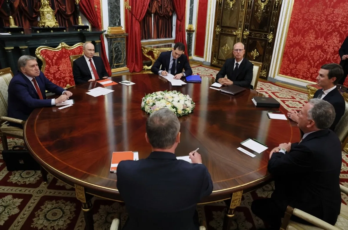 US Sanctions Chief Joins Moscow Talks as Putin Cites War Goals