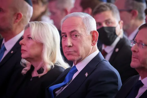 ‘Blood of my son on his hands’: Netanyahu’s October 7 speech interrupted by bereaved father