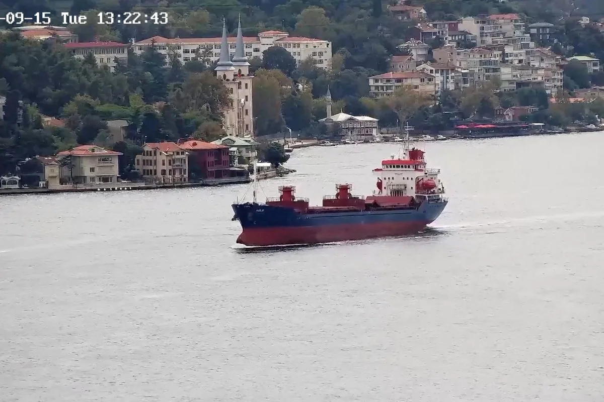 Black Sea drone attack that sunk ship off Bulgaria condemned as crew still missing