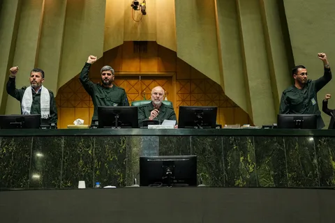 Iran will not reopen Strait of Hormuz until its conditions from June are met, Ghalibaf says