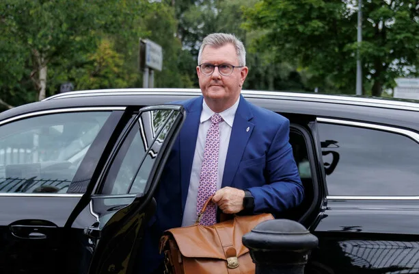Jeffrey Donaldson's barrister tells court his sex crime convictions 'obliterate' achievements