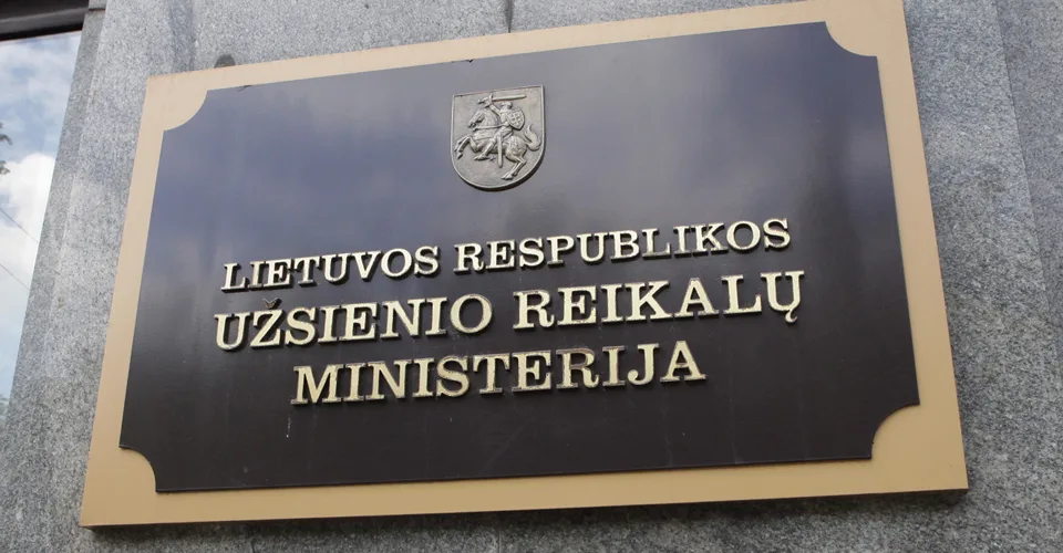 Литва вручила дві ноти протесту представнику посольства РФ