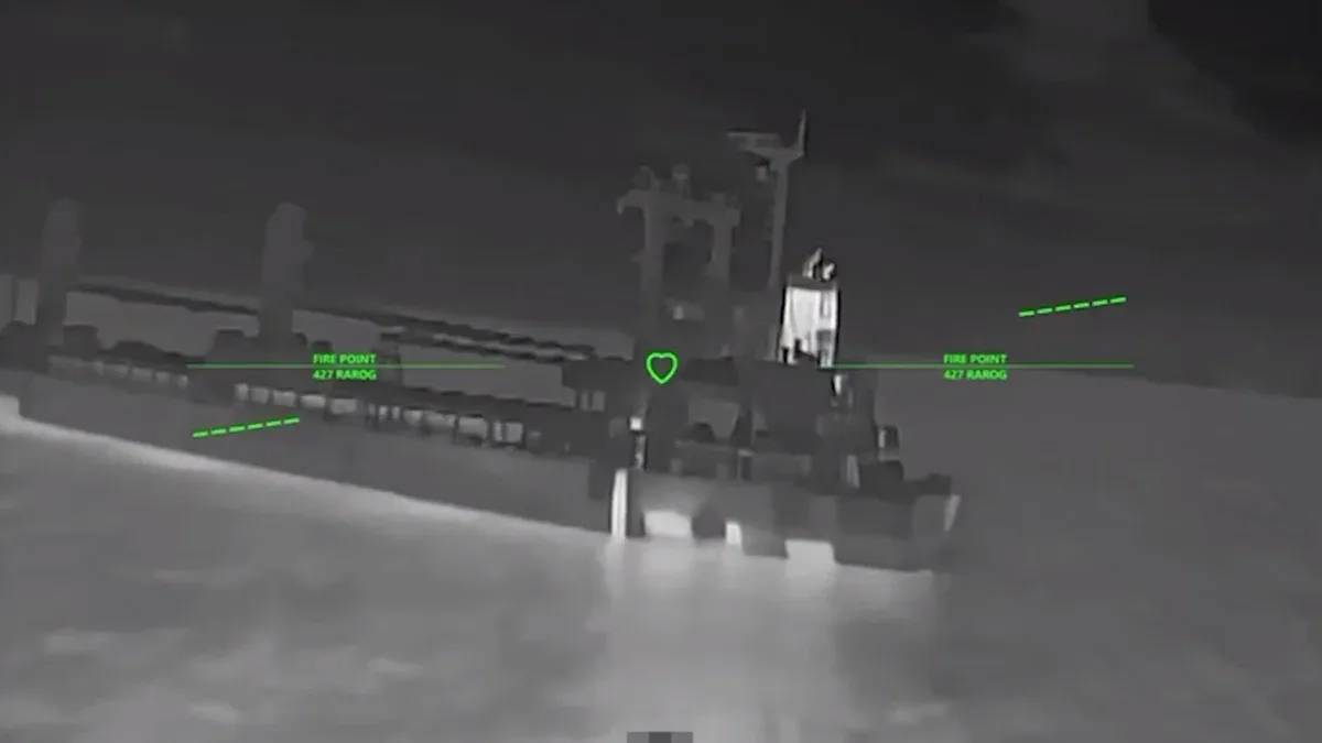 WATCH: Ukraine Hits Black Sea Target and Russian Drone Site