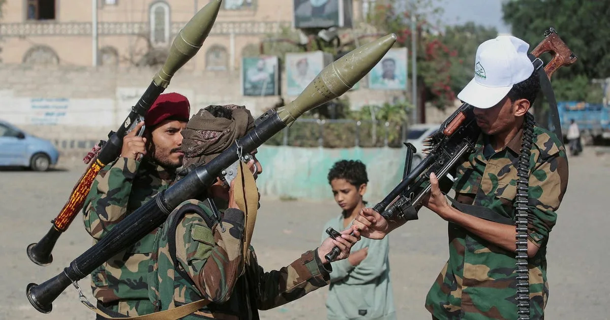 Seven people killed, 40 wounded in strike on market in Yemen's Taiz, Houthis say