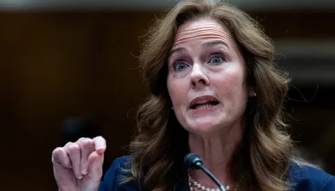Amy Coney Barrett calls oil companies’ arguments ‘slippery’ in climate change lawsuit case