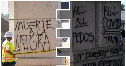 Austin Protesters Threaten President, ICE Officers in Wake of Illegal Alien Shooting