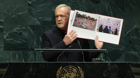 Iran's President Pezeshkian tells UN General Assembly Trump is a 'bully,' quotes Game of Thrones
